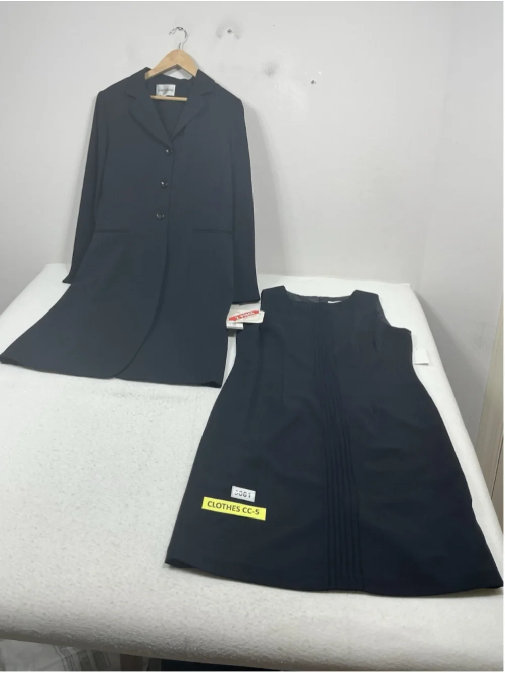 Womans NWT Danny & Nicole 2 Pc Dress And Coat Set Size 14 Navy